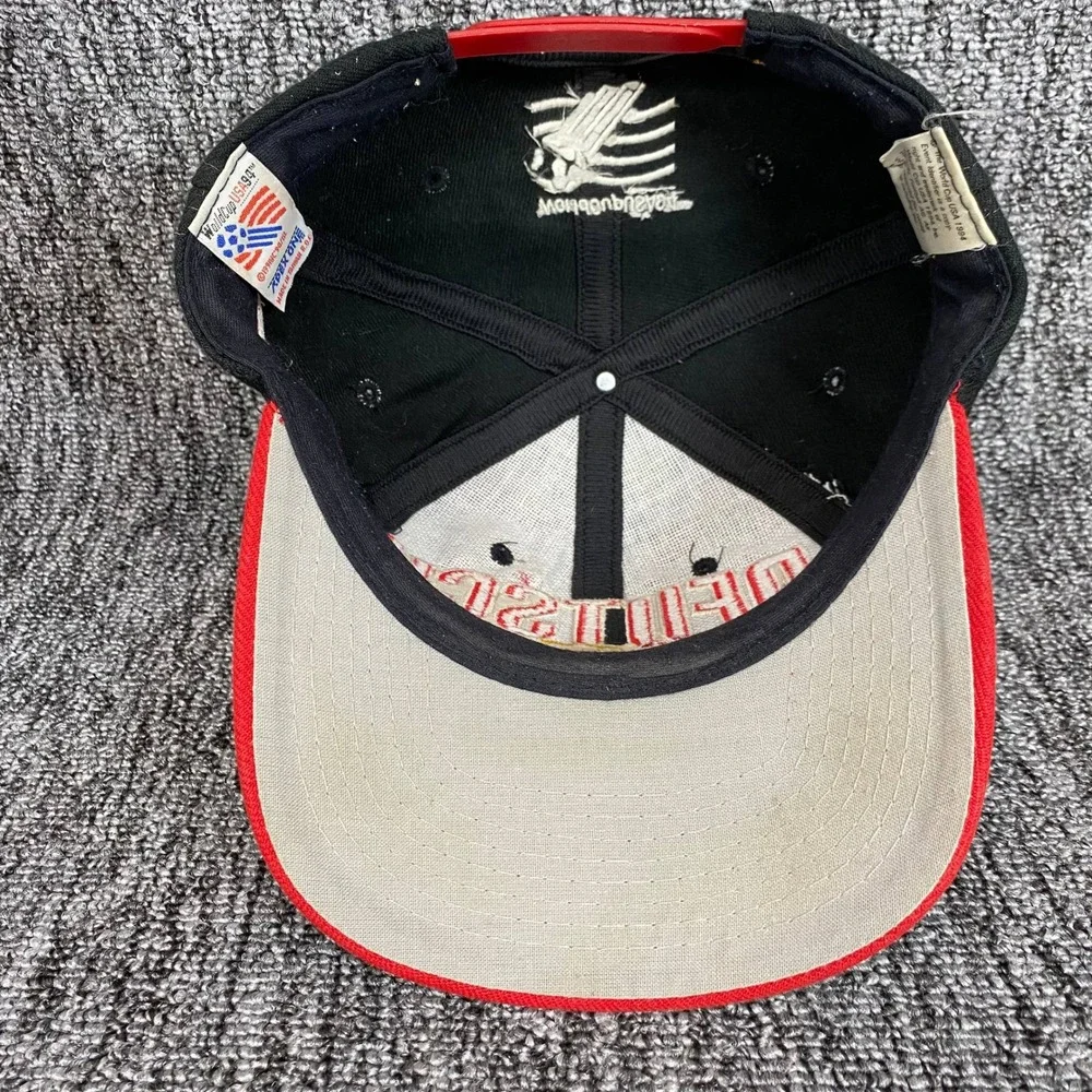 VTG 1994 World Cup Deutschland Germany Hat Apex One Snapback Cap Soccer USA 94